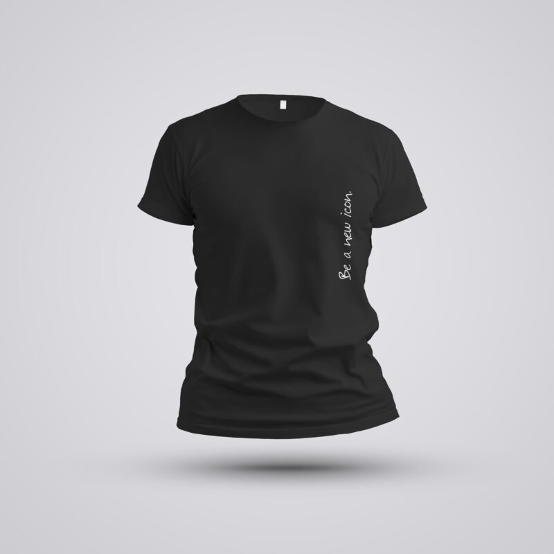 Premium Black Cotton T-Shirt Soft Breathable