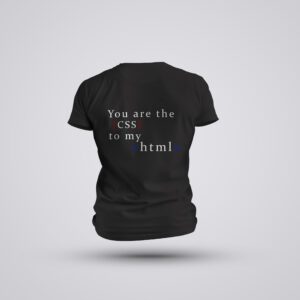 CSS & HTML Love T-Shirt - Funny Web Developer Coding Tee