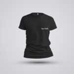 Time Heals Black Cotton T-Shirt - Premium Comfort