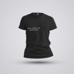 What A Year Black Cotton T-Shirt| Premium Black Cotton | 100% Soft & Durable